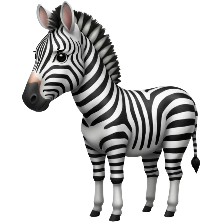 So zebra in underwear emoji