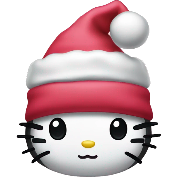 Hello kitty Christmas  emoji