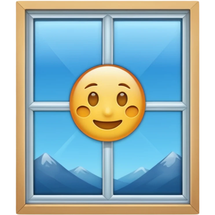 window being cleaned emoji
