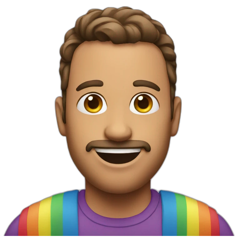 rainbow-guy emoji