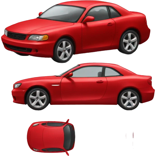 RED CAR  emoji