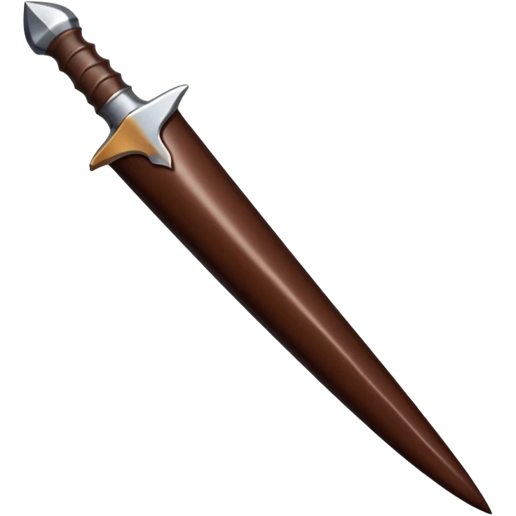 chocolate dagger emoji