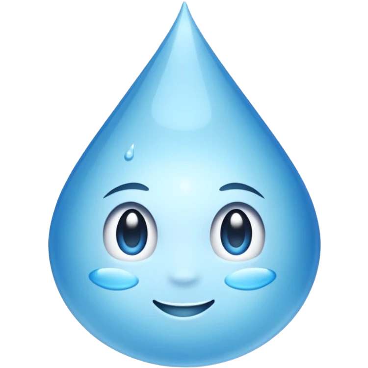 Water drop  emoji