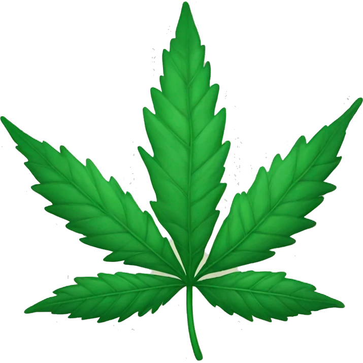 Weed leaf emoji