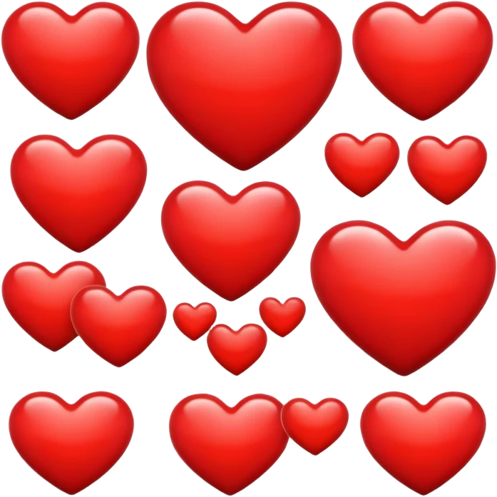 red heart emoji