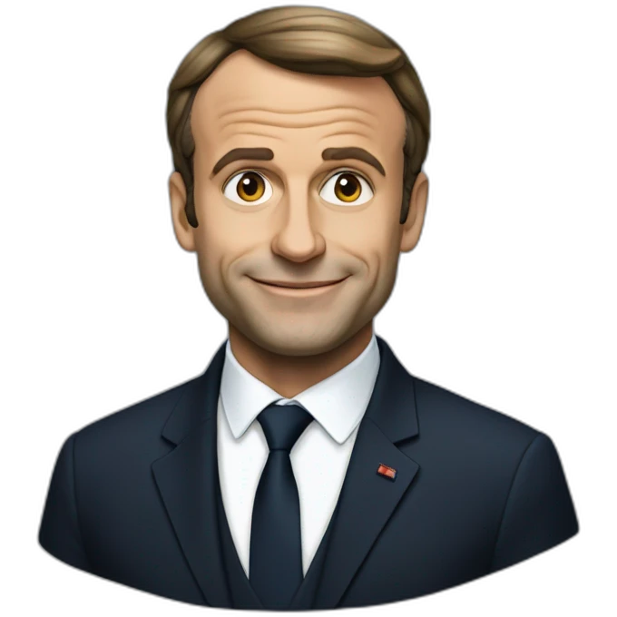 Emmmanuel Macron emoji