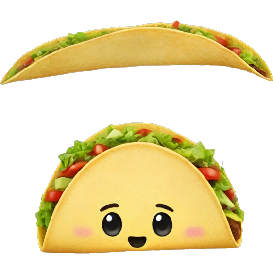 taco shape emoji