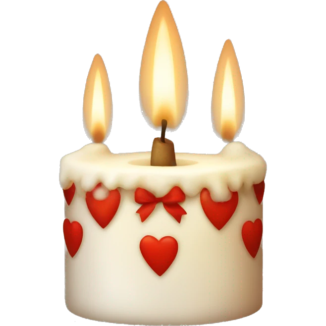 Christmas candle  emoji