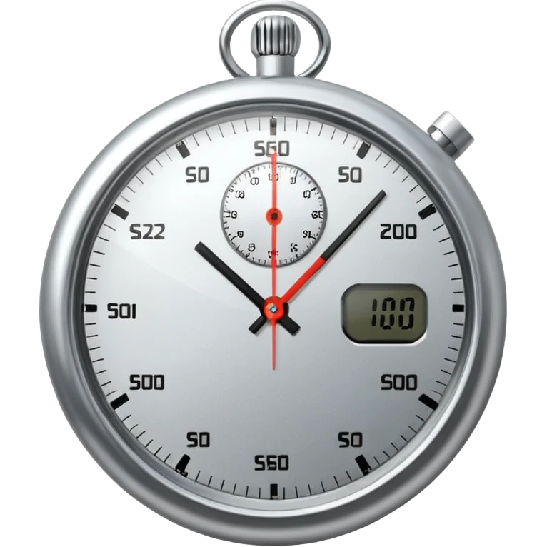 Stopwatch emoji