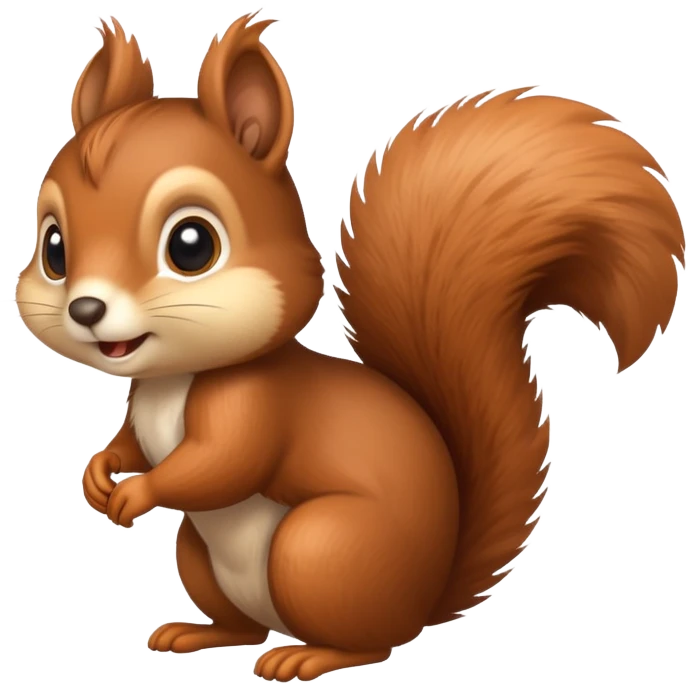 cute squirrel emoji