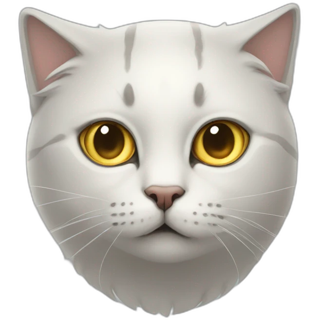 moon on a cat emoji
