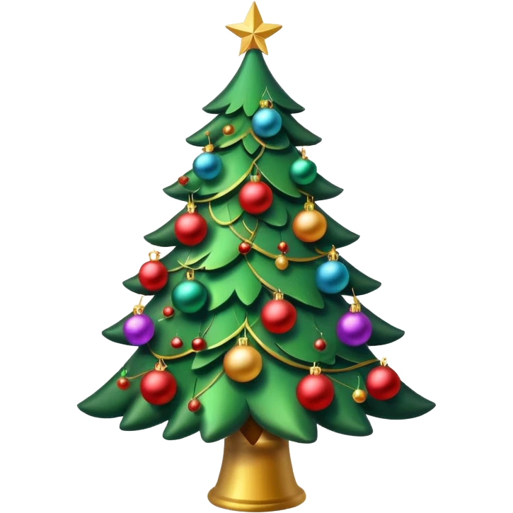 Christmas tree emoji