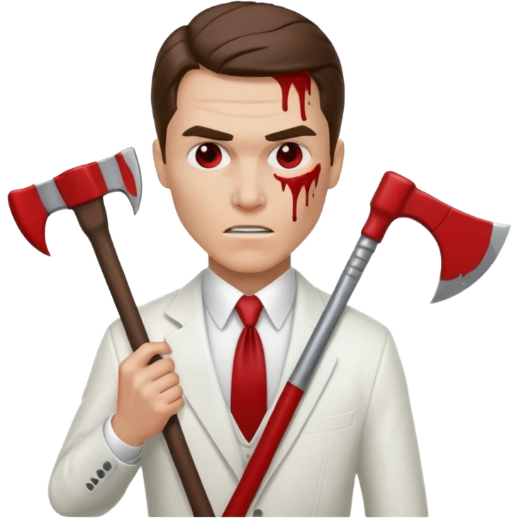 Американский психопат с топором emoji