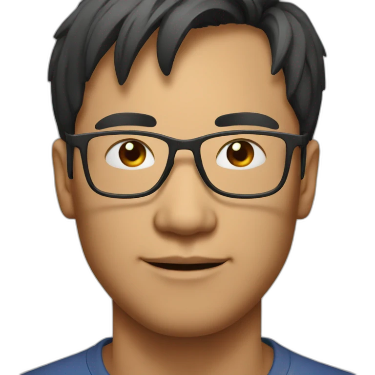 dad glasses asian emoji