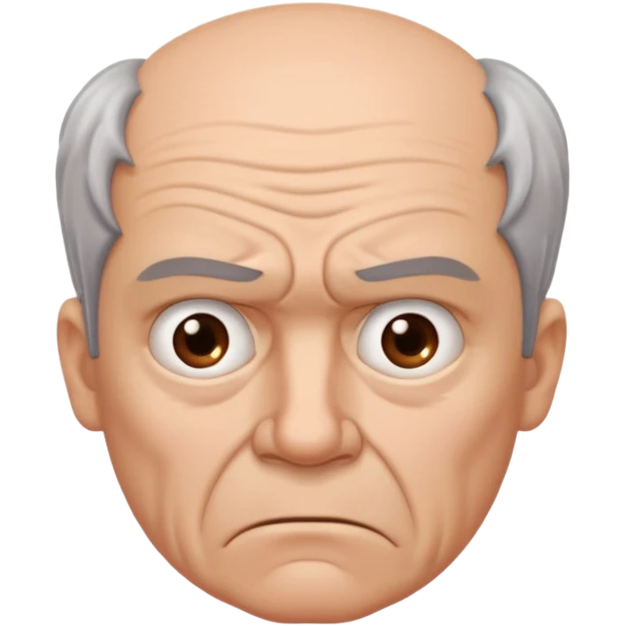 frustrated male aged 58 emoji emoji