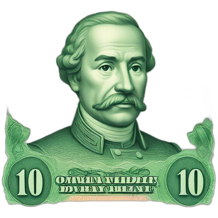 100 rubles banknote emoji