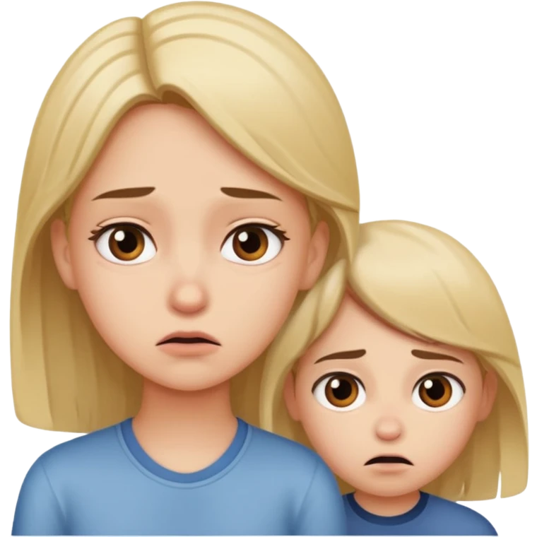 Girl disgusted with boy emoji