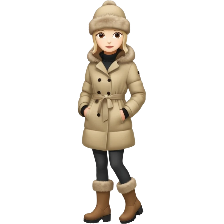 Russian street fashion emoji