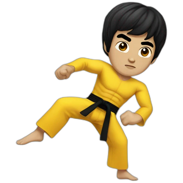Bruce lee emoji