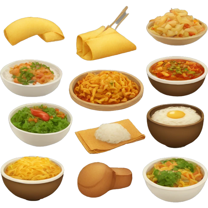 ethnic food emoji