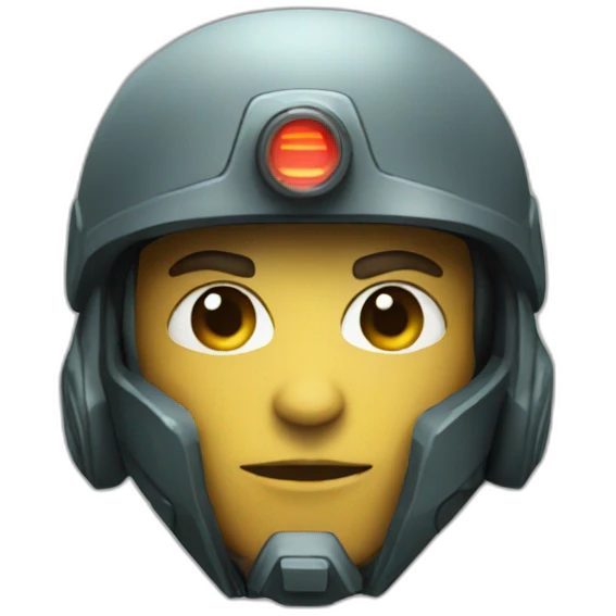 Cyber commando emoji