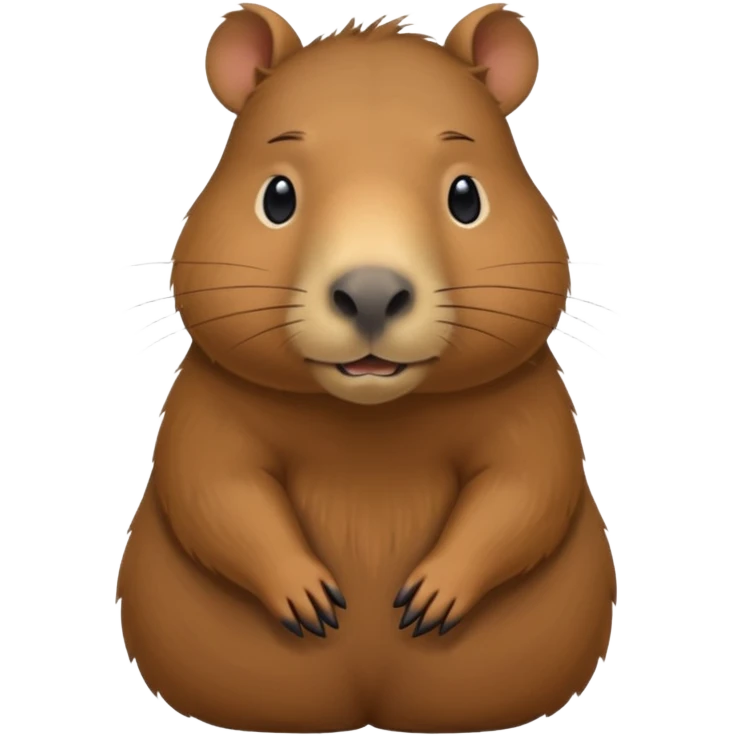 Capybara emoji