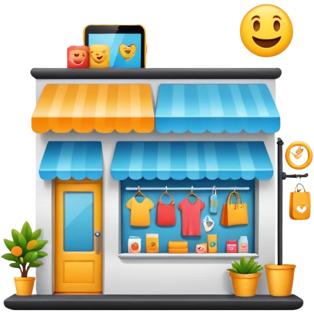 online shop emoji