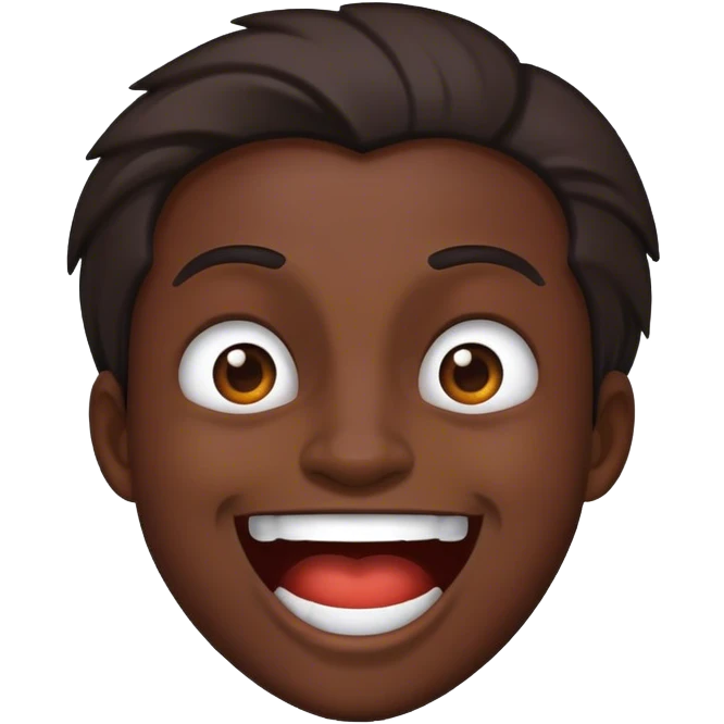 mad but laughing emoji