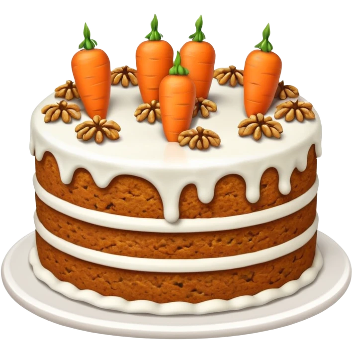 tarta carrot cake emoji