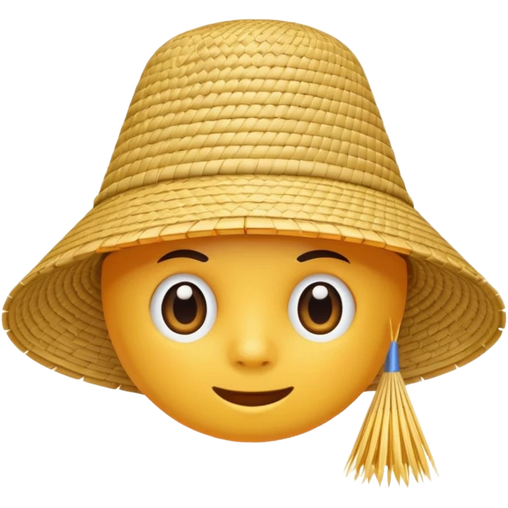 rice hat emoji