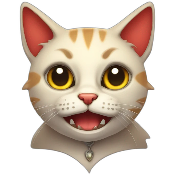 vampire cat emoji