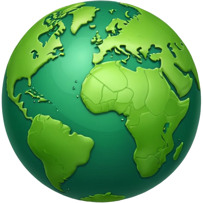 emoji globo verde emoji