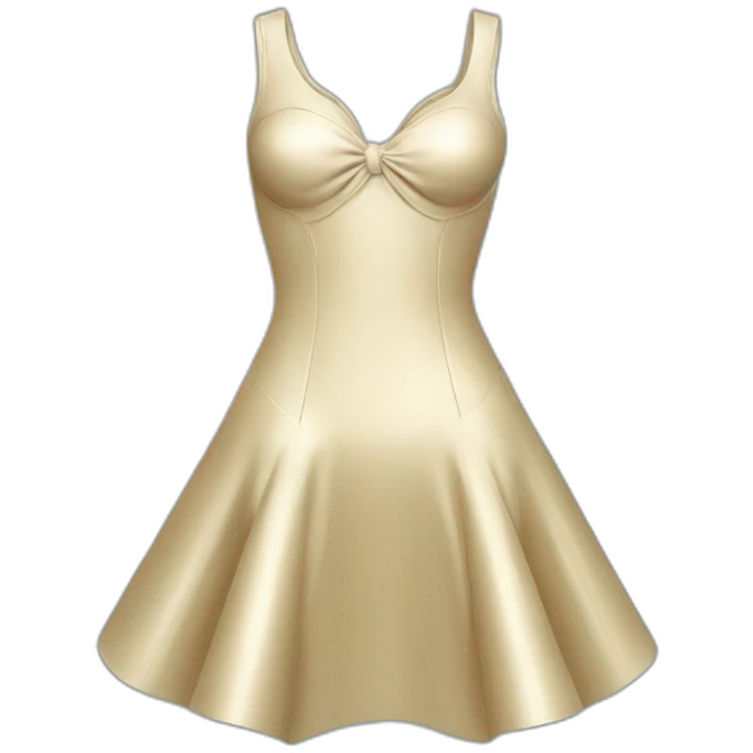 Latex dress emoji