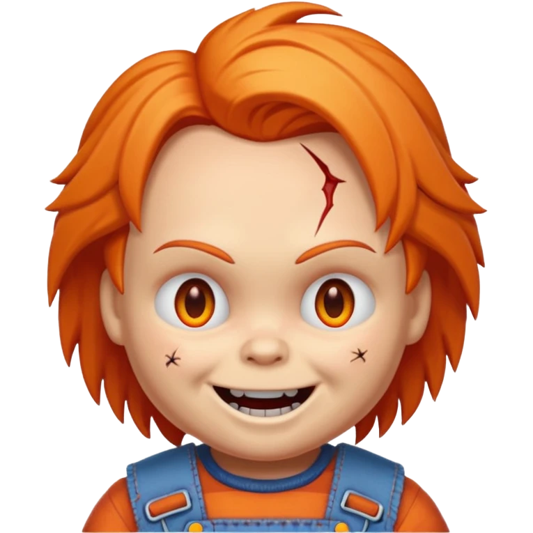 Un emojin de chuky emoji