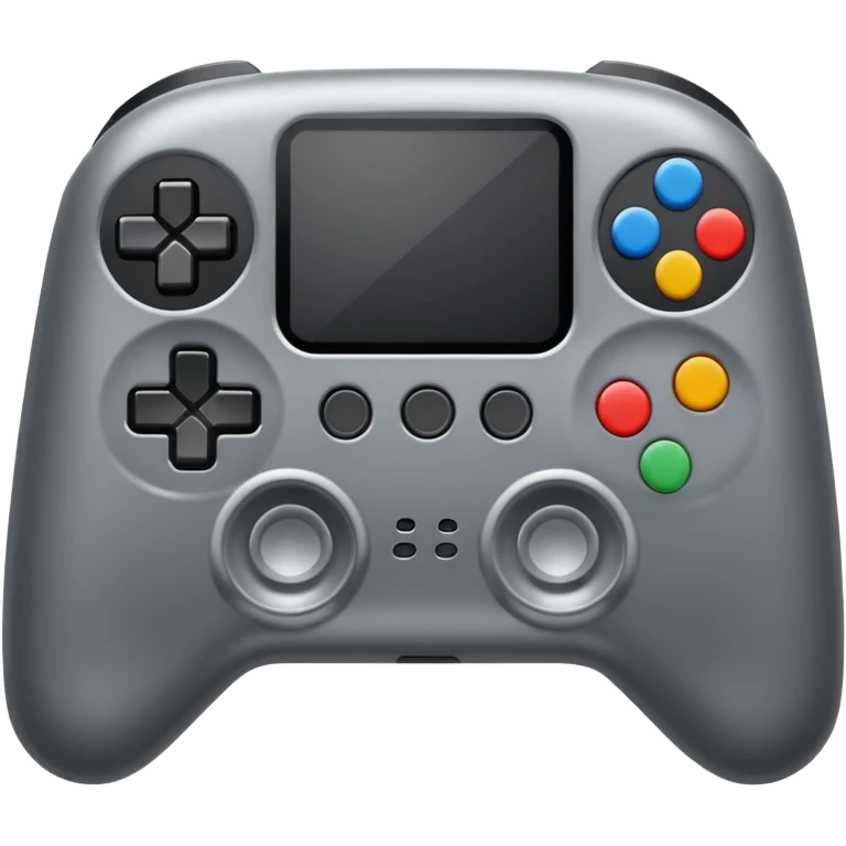 gaming console gray emoji