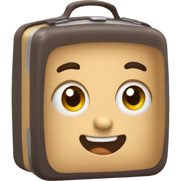 talking lunchbox emoji