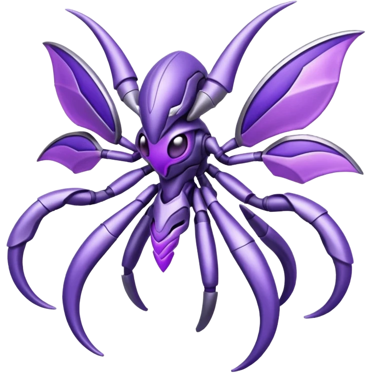 Genesect-Lunala-Fakémon-hybrid-creature (full body)  emoji