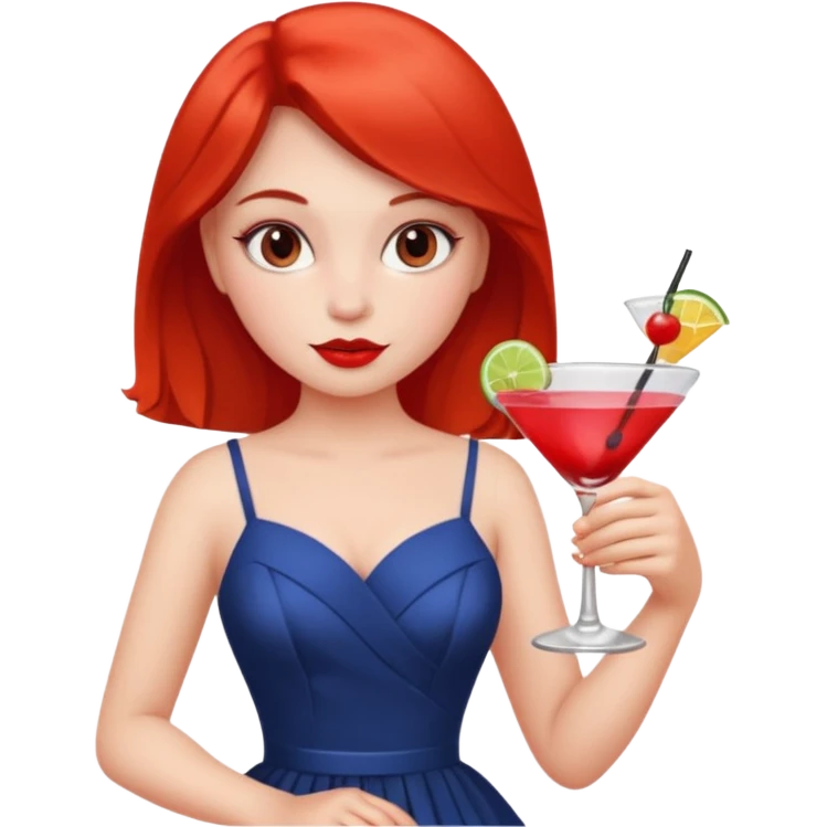 girl getting drunk emoji