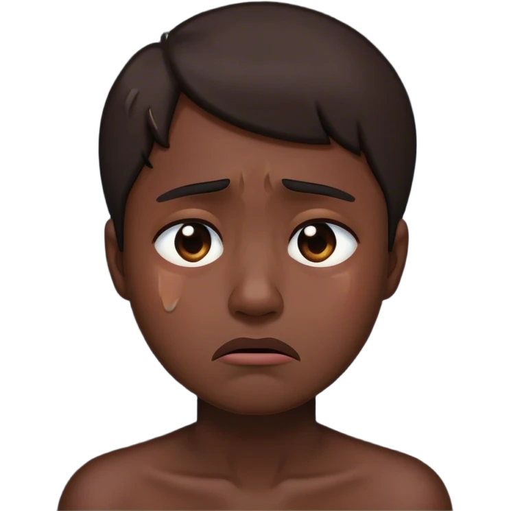 Super sad crying emoji