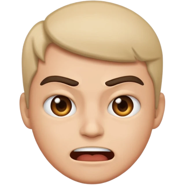 Feliz y enojado emoji