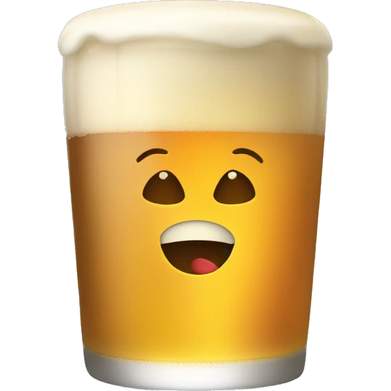 Pint of cider emoji