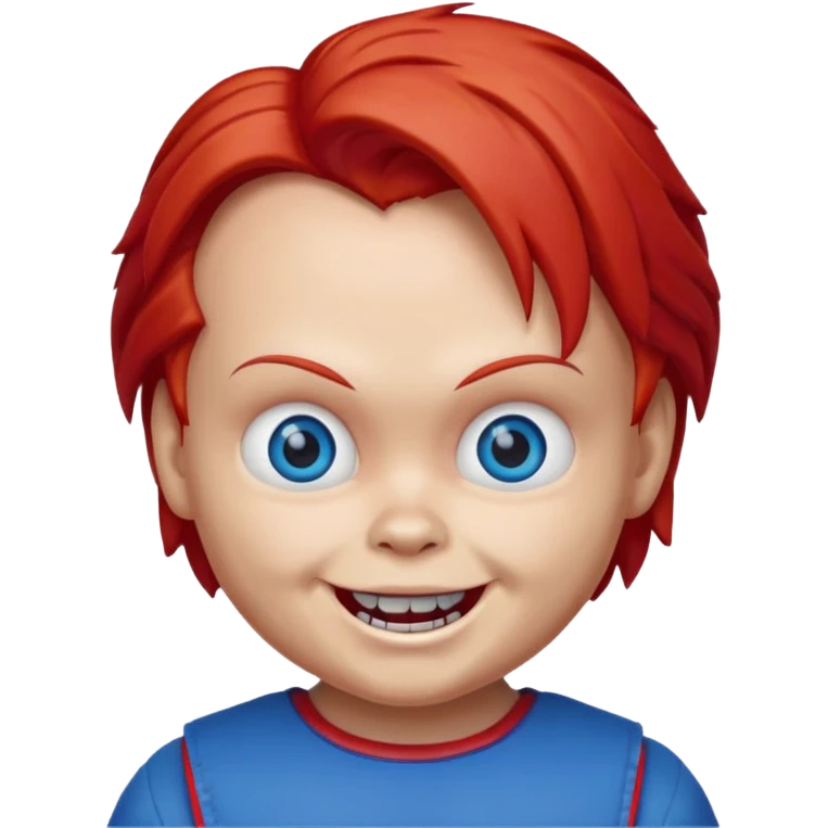 Un emojin de chuky emoji