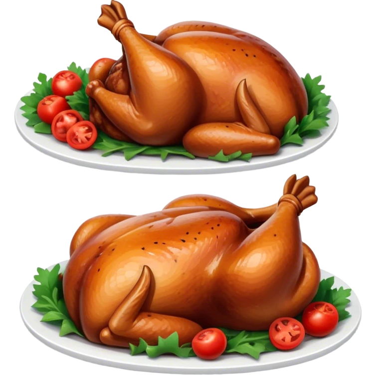 chicken roast emoji
