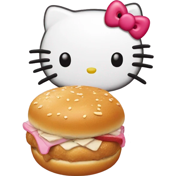 hello kitty food emoji