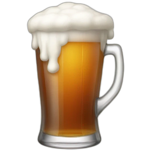 Mario drink beer emoji