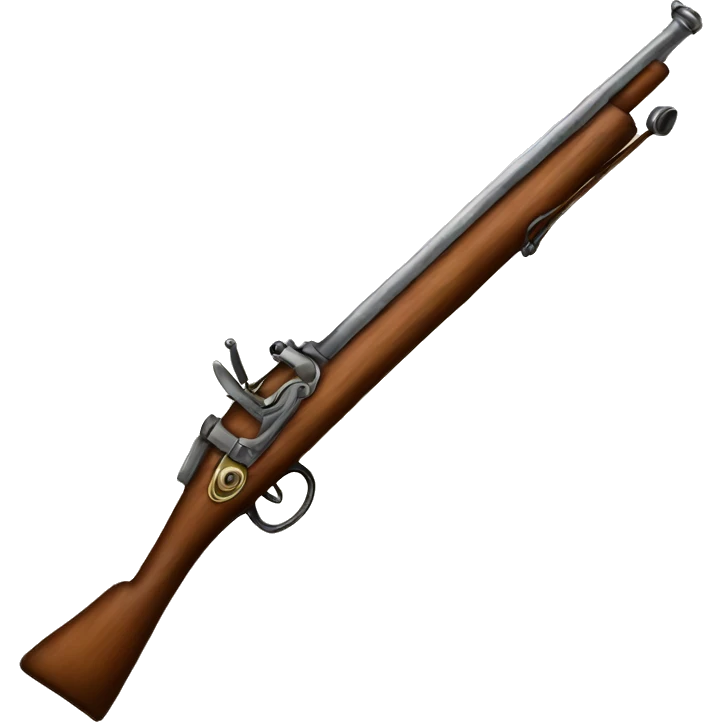 The musket 1800 emoji