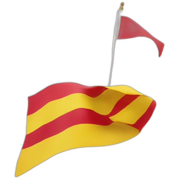Flag of spain 3d emoji