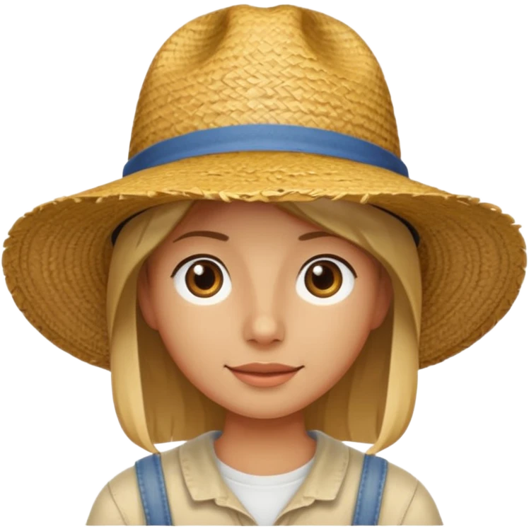 Cappello di paglia di One piece  emoji
