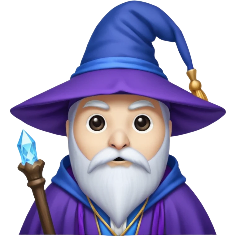 Penguin Wizard emoji