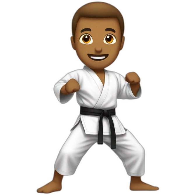 Karate emoji